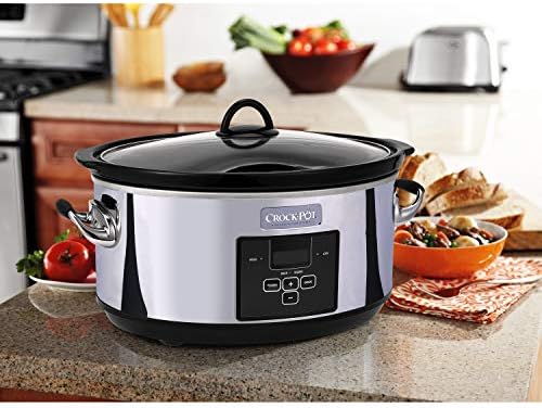 7 Quart Programmable Slow Cooker – Polished Platinum - Curated Catalog L7