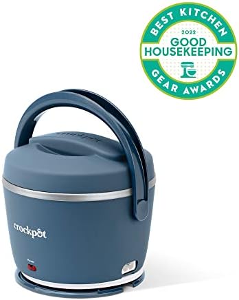 Electric Lunch Box Food Warmer 20oz – Faded Blue - Curated Catalog H0