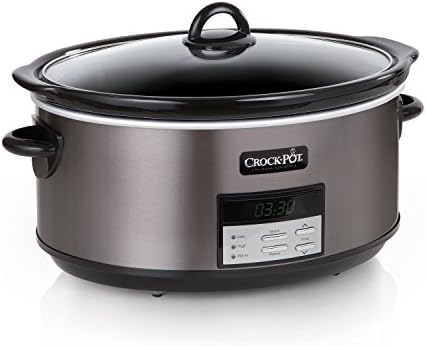 8 Quart Programmable Slow Cooker with Auto Warm - Curated Catalog M0