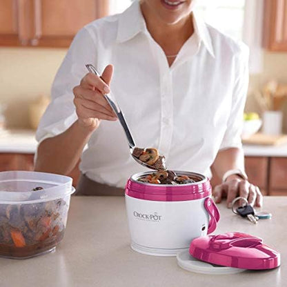 Lunch Crock Portable Food Warmer 20oz – Pink - Curated Catalog L7