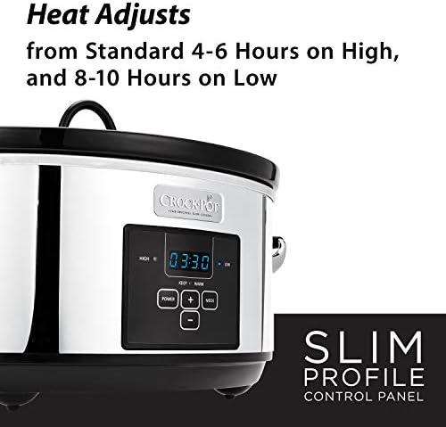 7 Quart Programmable Slow Cooker – Polished Platinum - Curated Catalog R4
