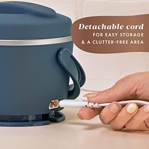 Electric Lunch Box Food Warmer 20oz – Faded Blue - Curated Catalog H0
