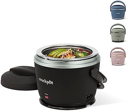 Electric Lunch Box Food Warmer 20oz – Black - Curated Catalog C2