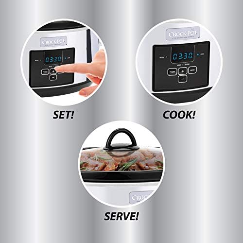 7 Quart Programmable Slow Cooker – Polished Platinum - Curated Catalog R4