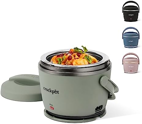 Portable Electric Lunch Box Food Warmer – Green - Curated Catalog F4