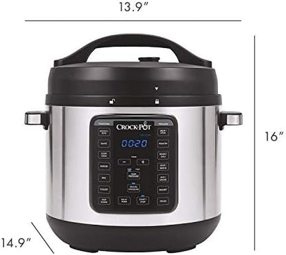 8 Quart Express Crock Multi-Use Pressure Cooker - Curated Catalog G0