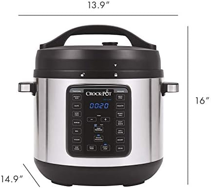 8 Quart Express Crock Multi-Use Pressure Cooker - Curated Catalog I8