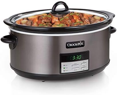 8 Quart Programmable Slow Cooker with Auto Warm - Curated Catalog M0