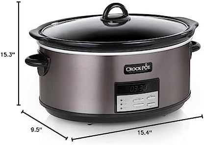 8 Quart Programmable Slow Cooker with Auto Warm - Curated Catalog M0