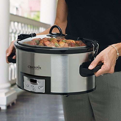 Cook & Carry 6 Quart Programmable Slow Cooker - Curated Catalog X7
