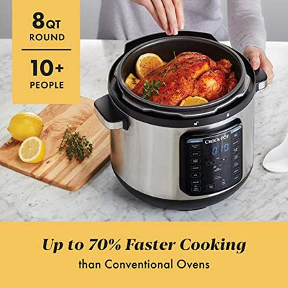 8 Quart Express Crock Multi-Use Pressure Cooker - Curated Catalog G0