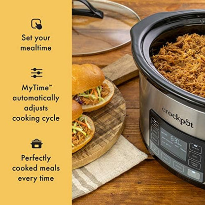 MyTime 6 Quart Programmable Slow Cooker - Curated Catalog G7