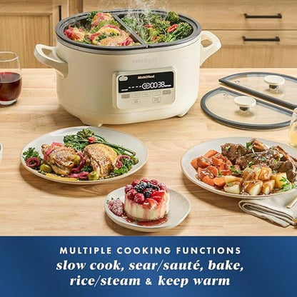 MultiMeal Multicooker with Programmable Slow Cooker - Curated Catalog B2