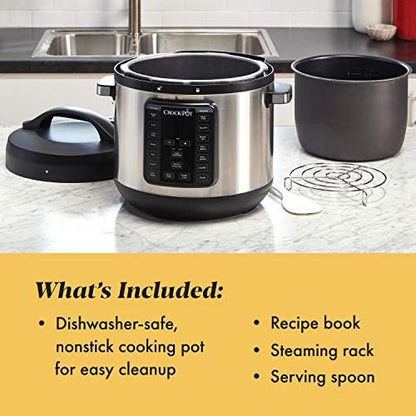 8 Quart Express Crock Multi-Use Pressure Cooker - Curated Catalog G0