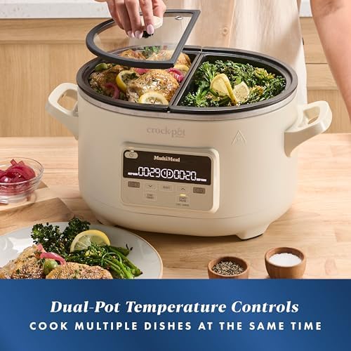 MultiMeal Multicooker with Programmable Slow Cooker - Curated Catalog B2
