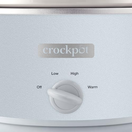 4.5 Quart Manual Slow Cooker – Macaroon Blue - Curated Catalog C6