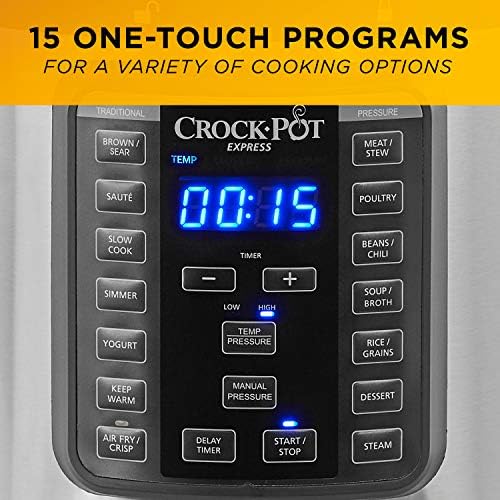 Express Crisp 8 Quart 10-in-1 Pressure Cooker - Curated Catalog S4
