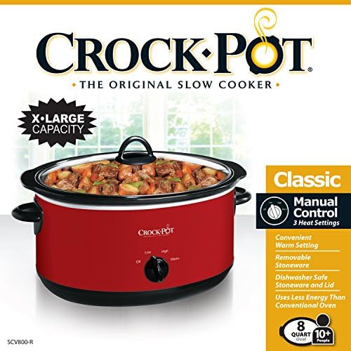 Express Crock 8 Quart Programmable Slow Cooker - Curated Catalog V1