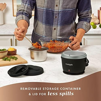Electric Lunch Box Food Warmer 20oz – Black - Curated Catalog C2