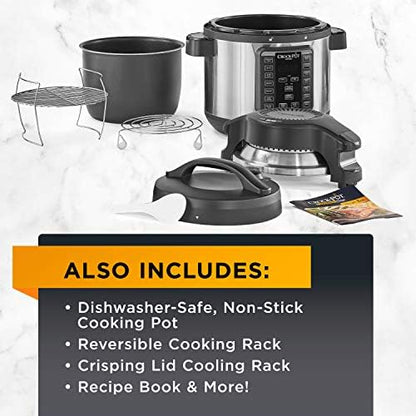 Express Crisp 8 Quart 10-in-1 Pressure Cooker - Curated Catalog S4