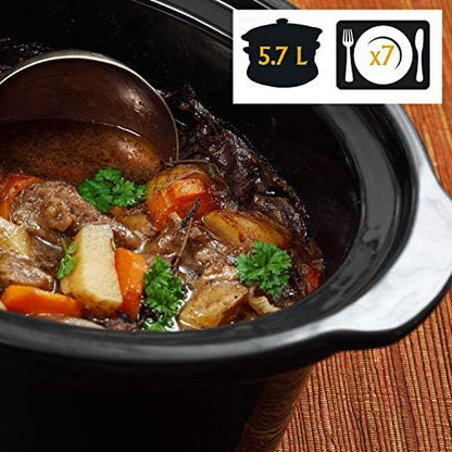 Cook & Carry 6 Quart Portable Slow Cooker - Curated Catalog Y8
