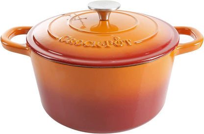 3 Quart Enameled Cast Iron Dutch Oven – Aqua - Curated Catalog V7