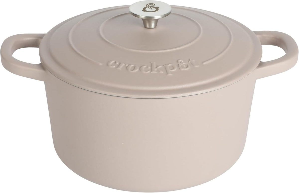 3 Quart Enameled Cast Iron Dutch Oven – Aqua - Curated Catalog V7