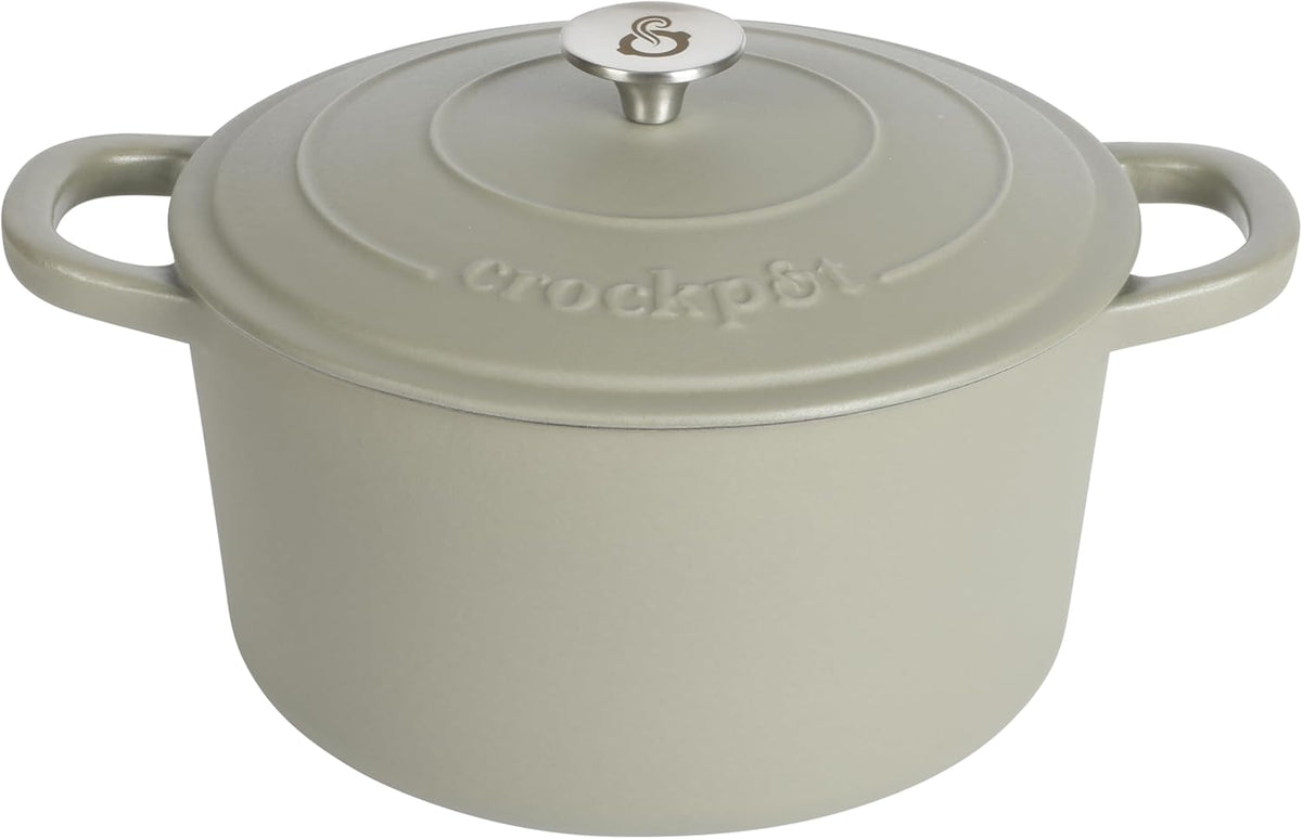 3 Quart Enameled Cast Iron Dutch Oven – Aqua - Curated Catalog V7