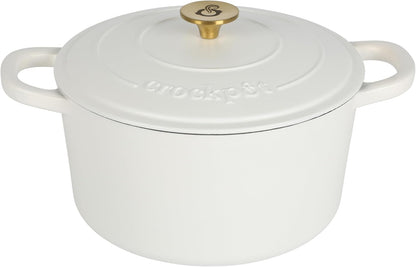 3 Quart Enameled Cast Iron Dutch Oven – Aqua - Curated Catalog V7