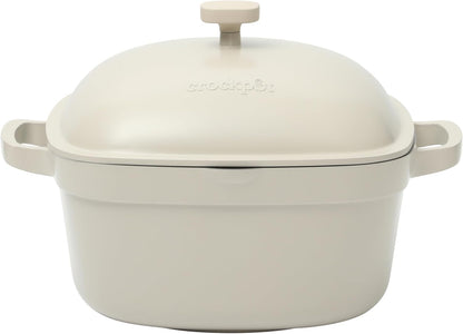 3 Quart Enameled Cast Iron Dutch Oven – Aqua - Curated Catalog V7