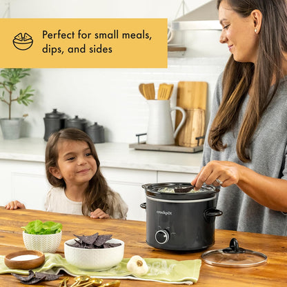 2 Quart Mini Slow Cooker – Classic Compact Cooker - Curated Catalog N7